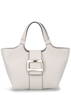 Roger Vivier Women's Belle Vivier Mini Bag White