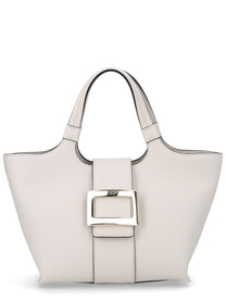 Roger Vivier Women's Belle Vivier Mini Bag White