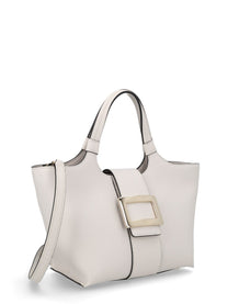 Roger Vivier Women's Belle Vivier Mini Bag White