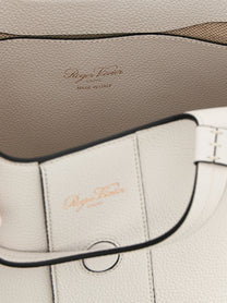 Roger Vivier Belle Vivier Mini Shopping Bag Grey