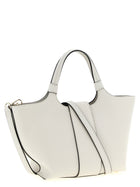 Roger Vivier Belle Vivier Mini Shopping Bag Grey, view 2