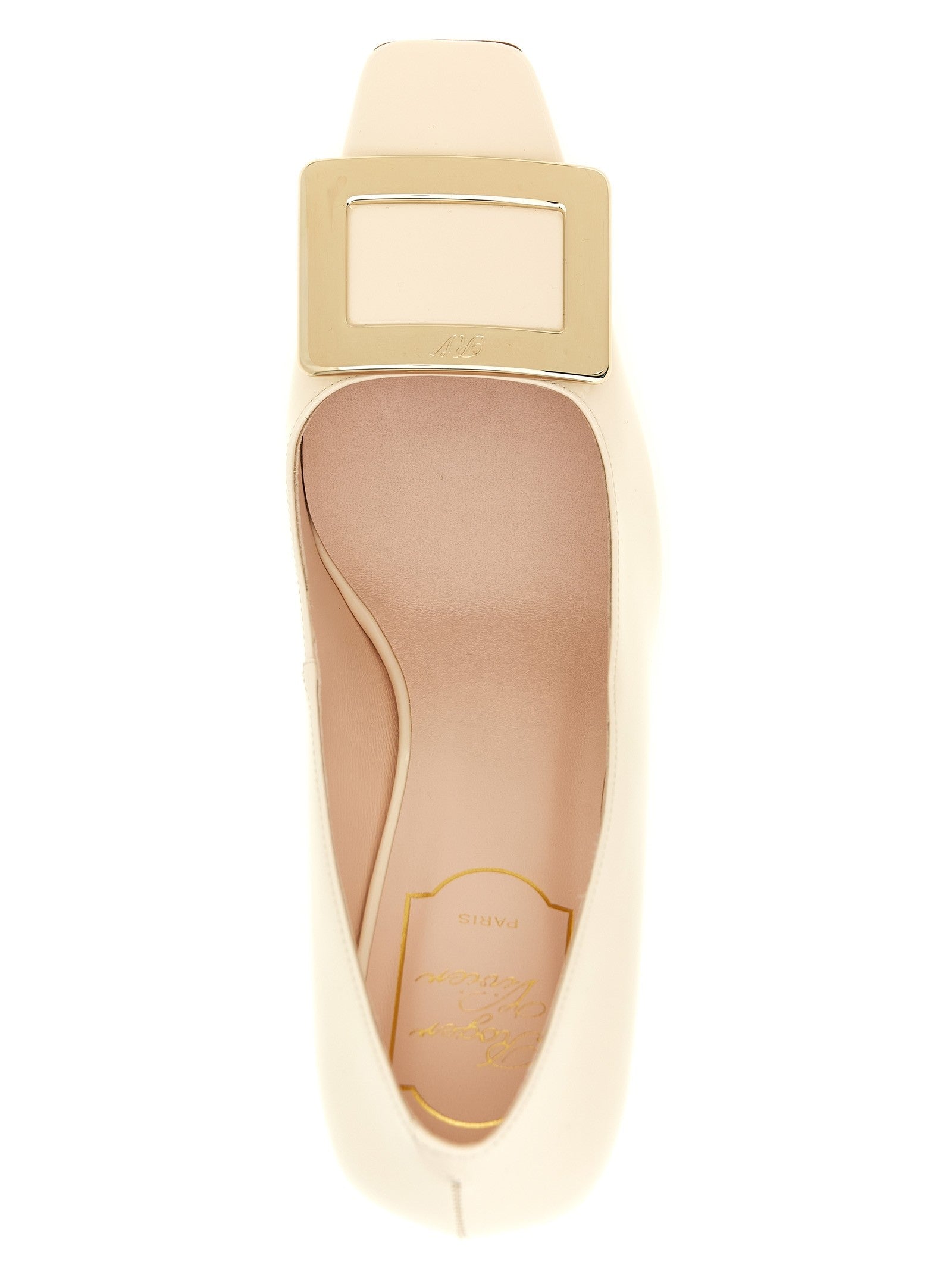 Roger Vivier Belle Vivier Pumps White