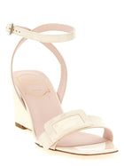 Roger Vivier Belle Vivier Sandals White, view 2
