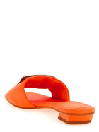 Roger Vivier Belle Vivier Slides Orange, view 3