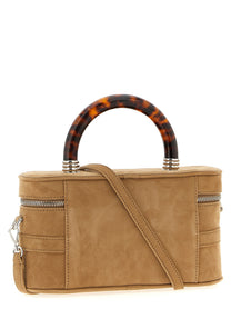 Roger Vivier Belle Vivier Vanity Mini Handbag Beige