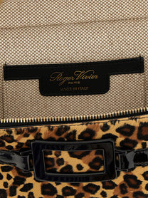 Roger Vivier Belle Vivier Vanity Mini Handbag Gold