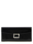 Roger Vivier Belle Vivier Wallet on Chain Black