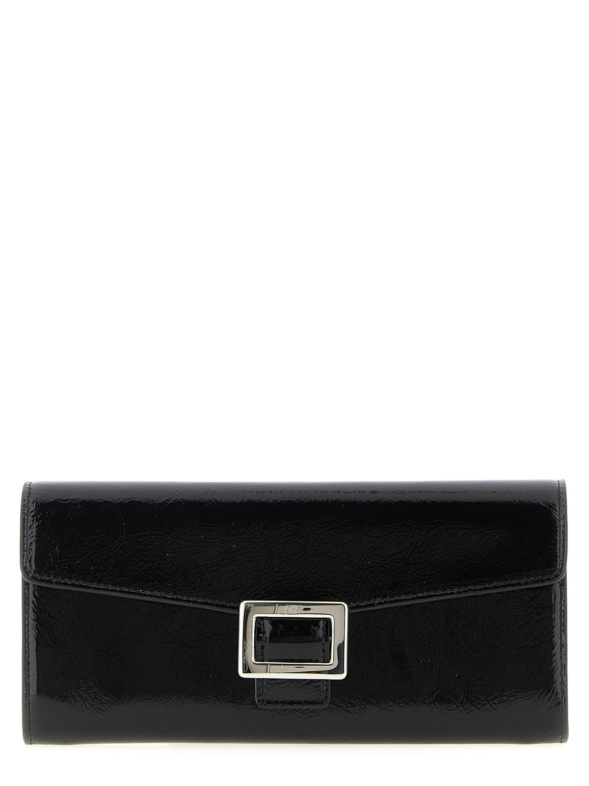 Roger Vivier Belle Vivier Wallet on Chain Black
