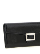 Roger Vivier Belle Vivier Wallet on Chain Black, view 3