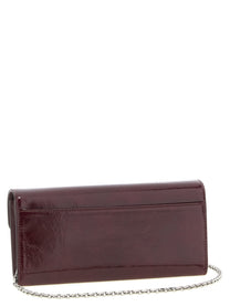Roger Vivier Belle Vivier Wallet on Chain Red