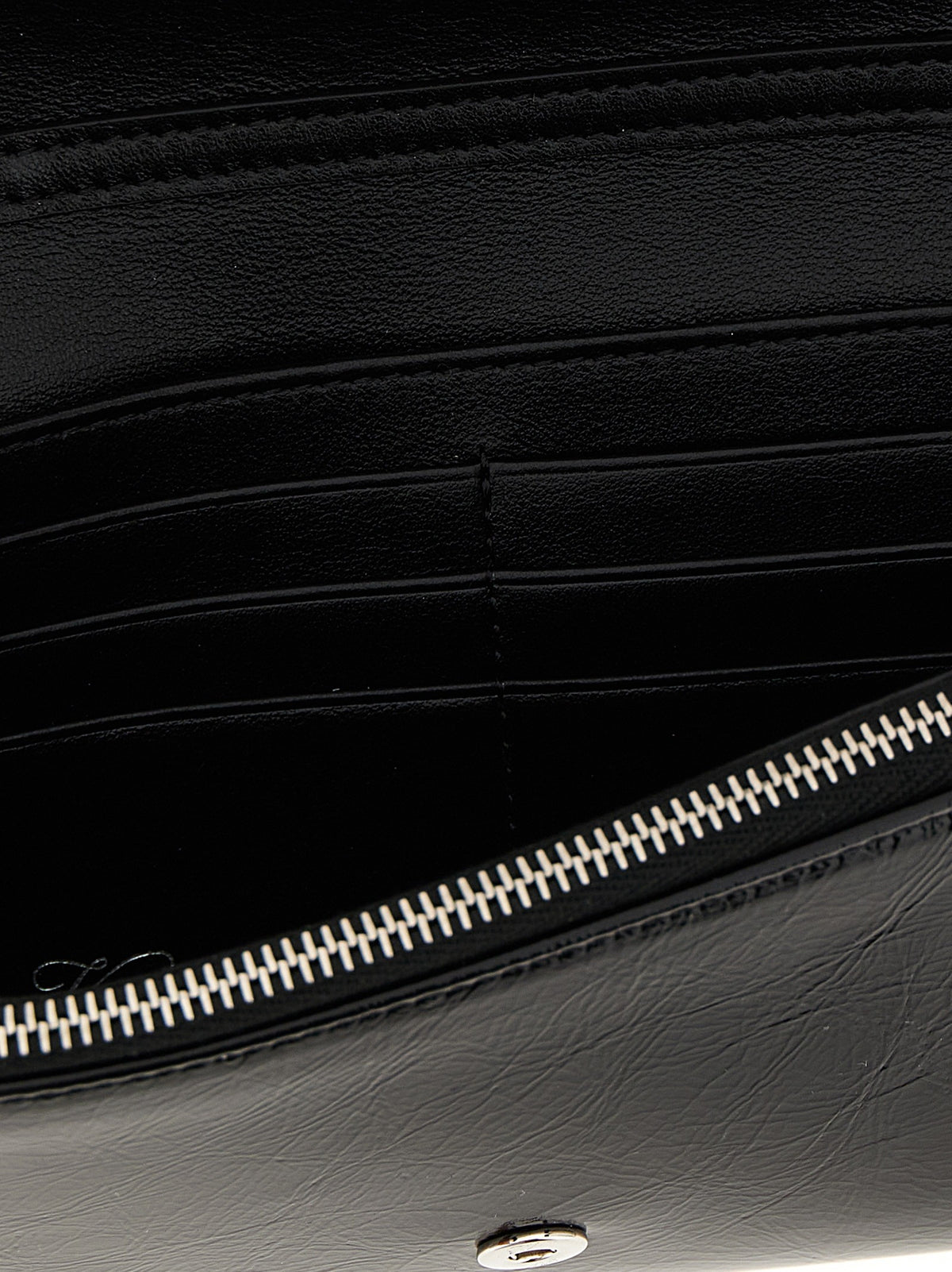 Roger Vivier Belle Vivier Wallet on Chain Black, view 4