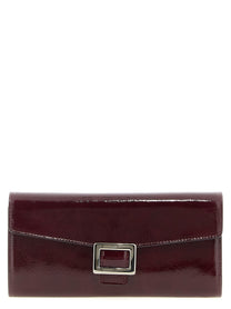 Roger Vivier Belle Vivier Wallet on Chain Red