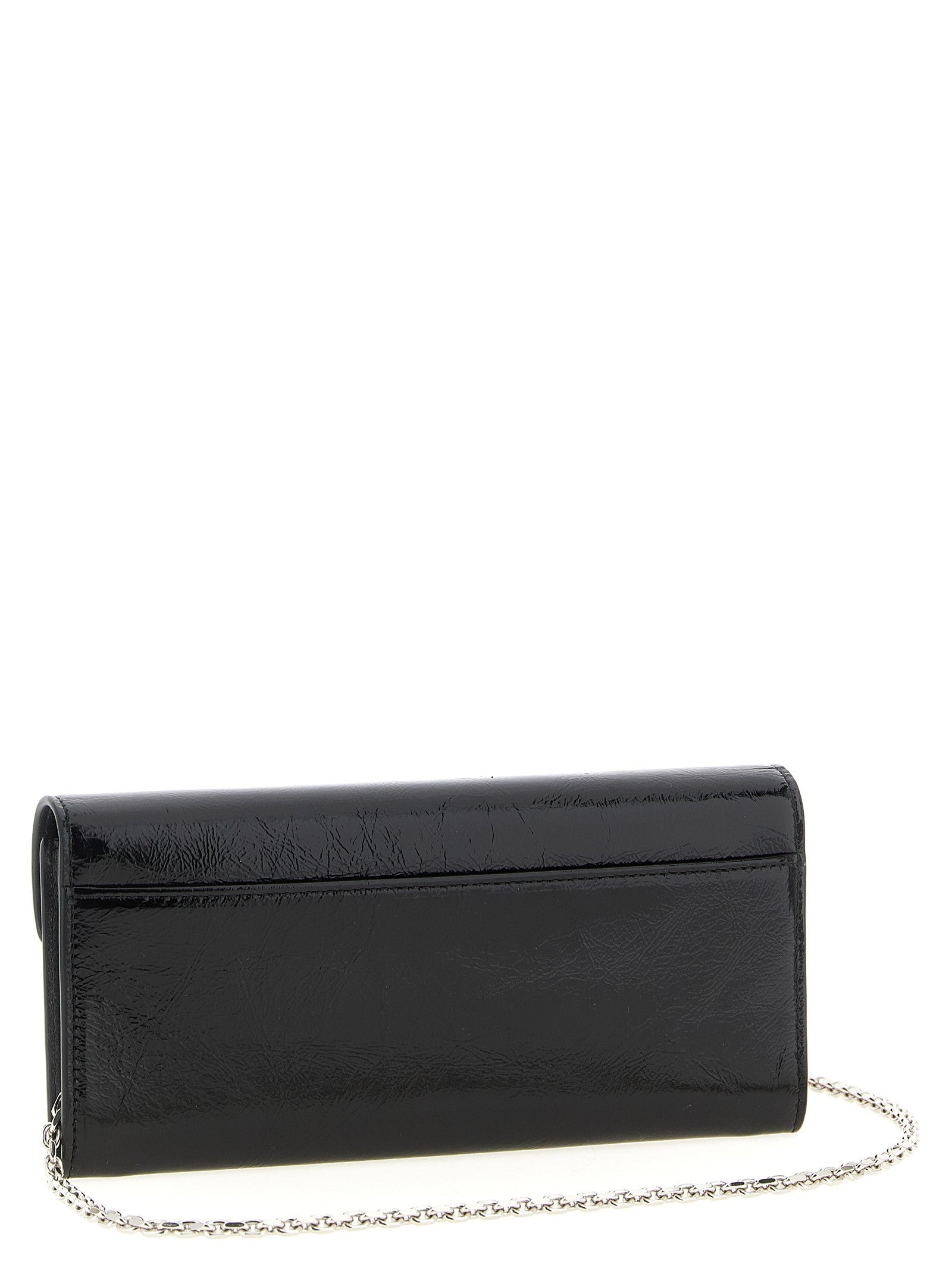 Roger Vivier Belle Vivier Wallet on Chain Black