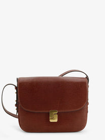 Soeur Women's Bellissima Maxi Leather Shoulder Bag Brown