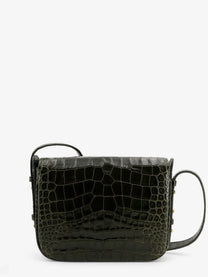 Soeur Women's Bellissima Mini Leather Crossbody Bag Green