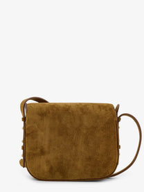 Soeur Women's Bellissima Mini Suede Crossbody Bag Beige