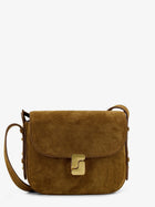 Soeur Women's Bellissima Mini Suede Crossbody Bag Beige