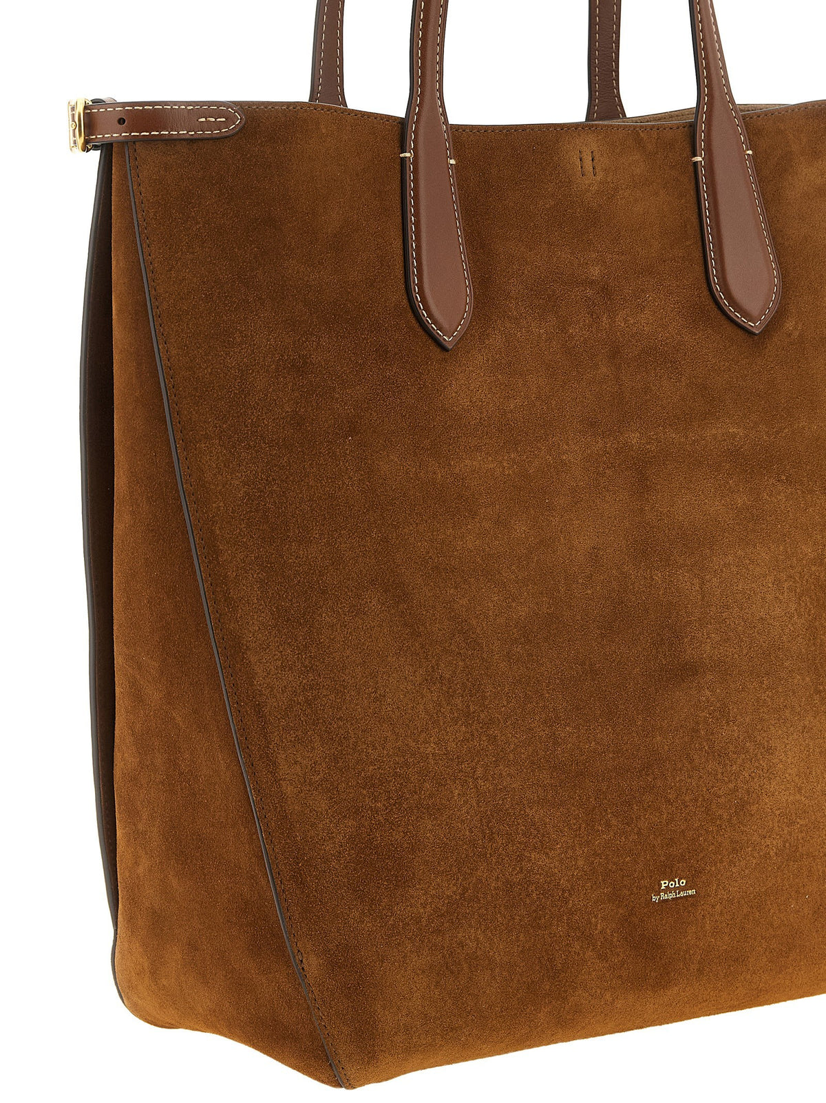 Polo Ralph Lauren Bellport Leather Bag Brown