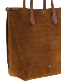 Polo Ralph Lauren Bellport Leather Bag Brown