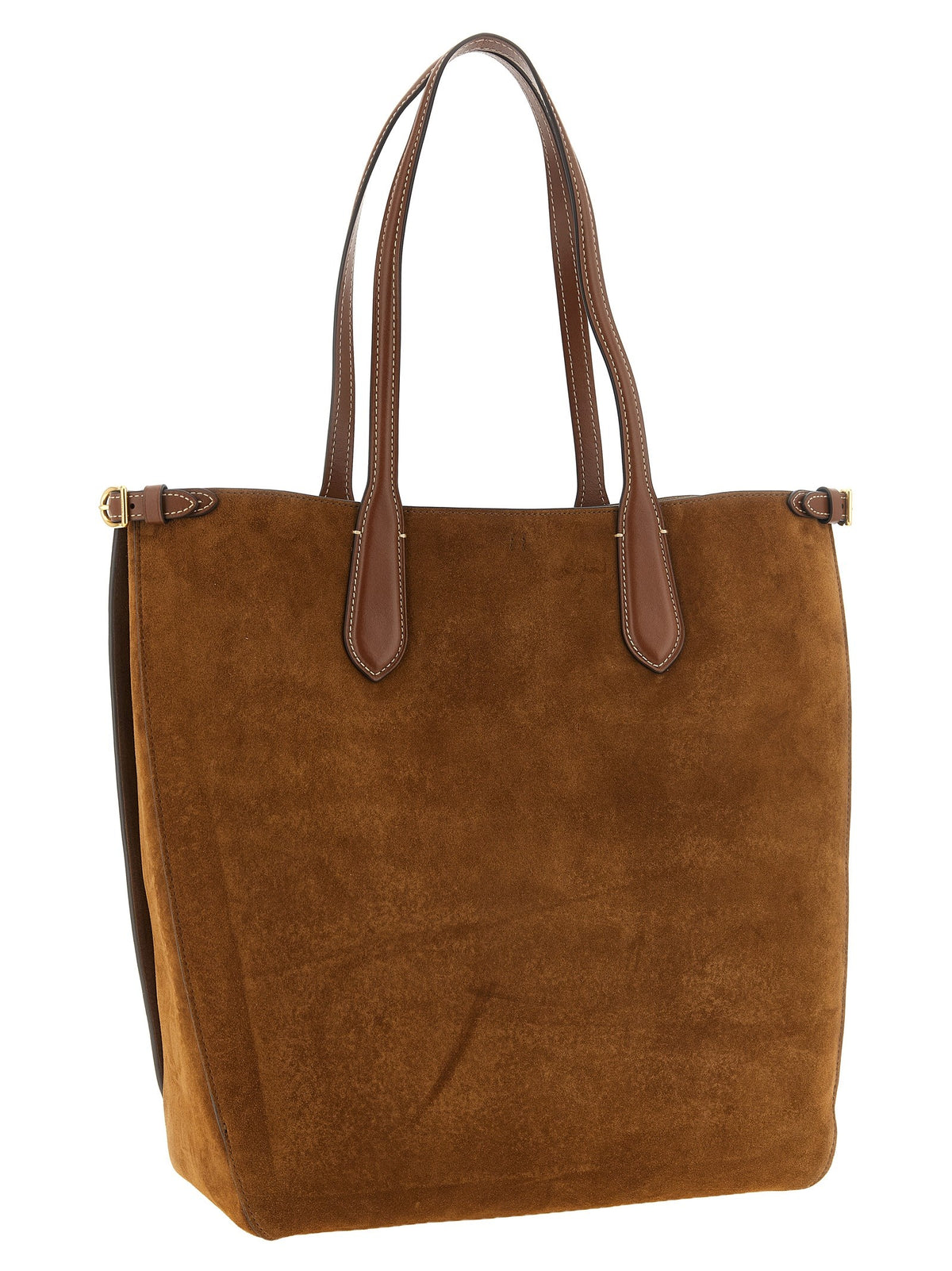 Polo Ralph Lauren Bellport Leather Bag Brown