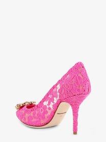 Dolce &amp; Gabbana Women's Bellucci Lace Pumps Pink