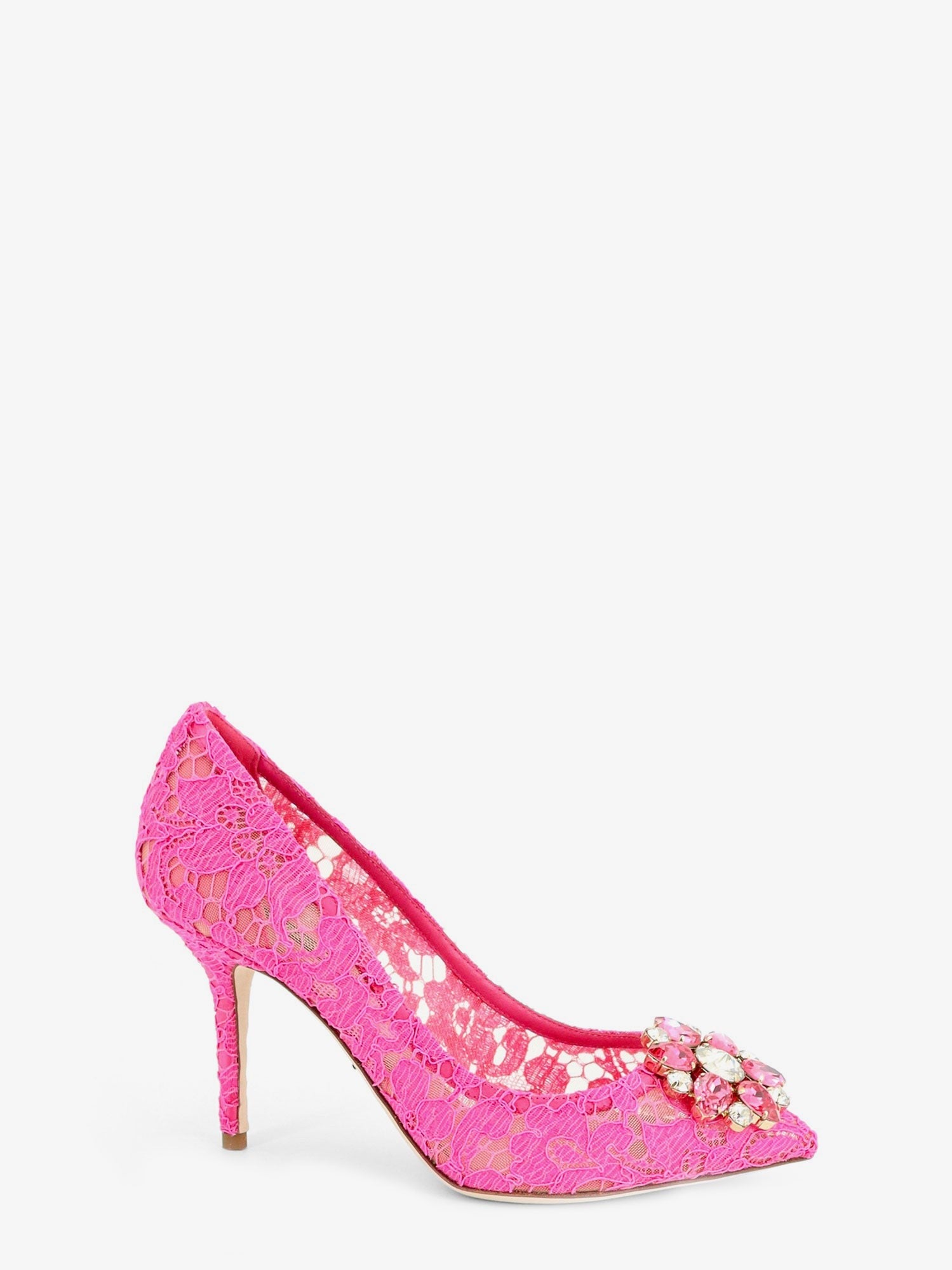 Dolce &amp; Gabbana Women's Bellucci Lace Pumps Pink