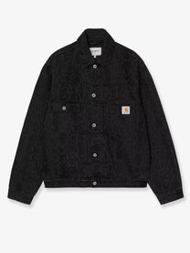 Carhartt Wip Men's Belmar Black Denim Jacket Green
