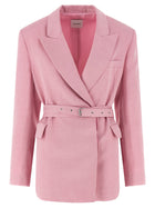Nude Lucy Belt Blazer Blue
