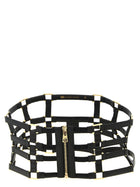 Elisabetta Franchi Belt Price Lists Black, view 2