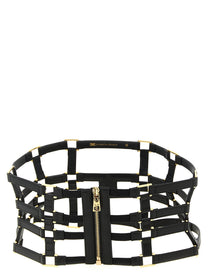 Elisabetta Franchi Belt Price Lists Black