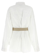 Balenciaga Belt Shirt White, view 2