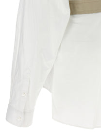 Balenciaga Belt Shirt White