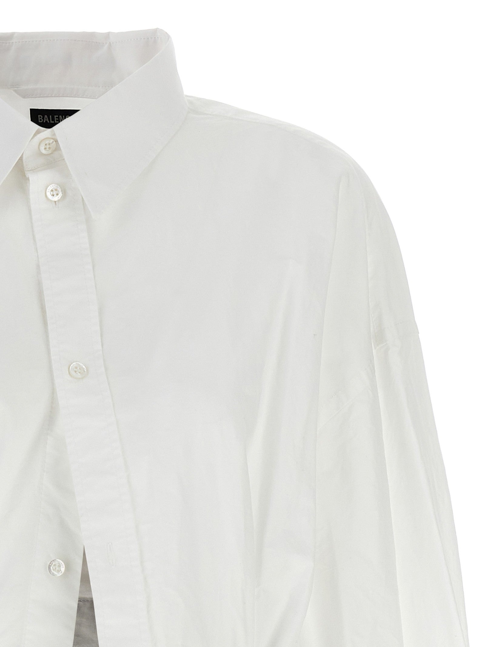 Balenciaga Belt Shirt White