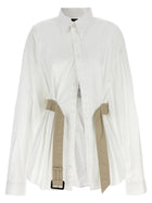 Balenciaga Belt Shirt White