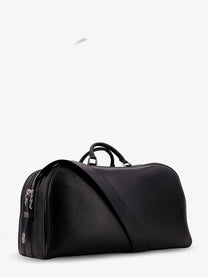 Enfants Riches Déprimés Men's Belt Strap Weekender Leather Travel Bag Black