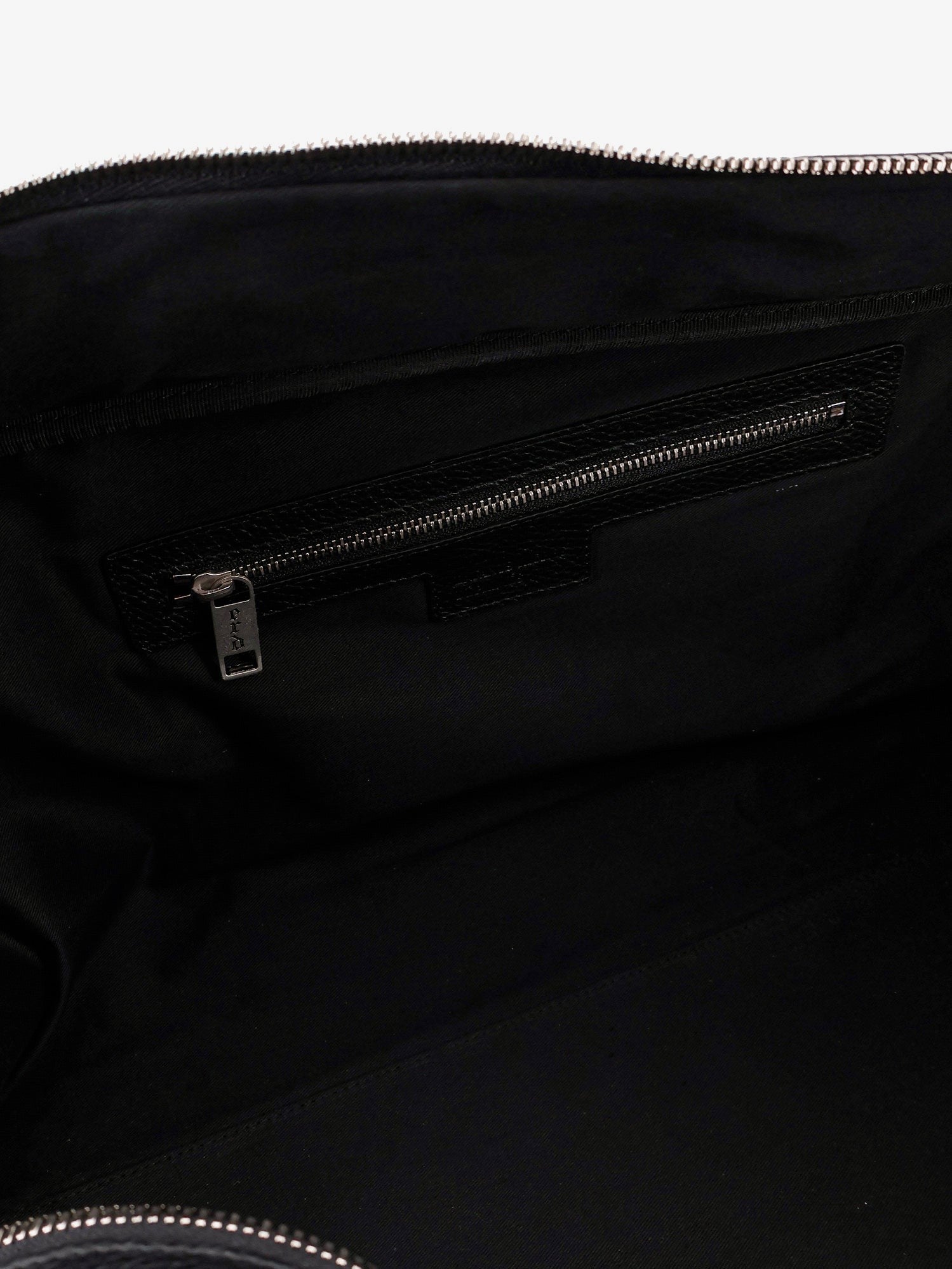 Enfants Riches Déprimés Men's Belt Strap Weekender Leather Travel Bag Black