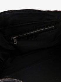 Enfants Riches Déprimés Men's Belt Strap Weekender Leather Travel Bag Black
