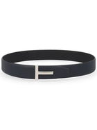 Tom Ford Men's Reversible Icon Belt Blue
