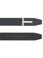 Tom Ford Men's Reversible Icon Belt Blue, view 2