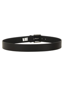 BOSS Men's Cintura Con Fibbia Black