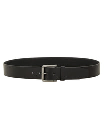 BOSS Men's Cintura Con Fibbia Black
