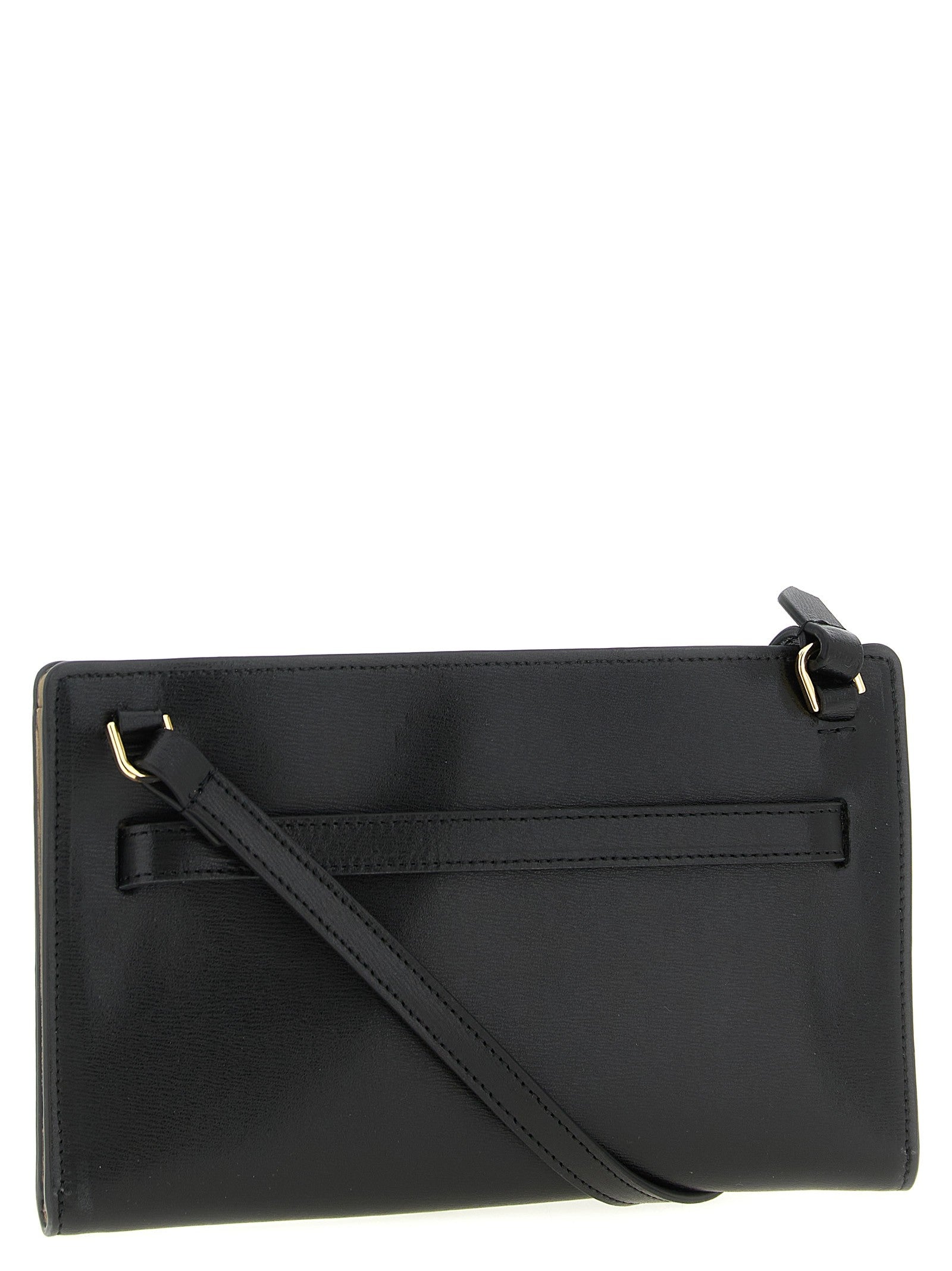 Toteme Belted Crossbody Bag Black