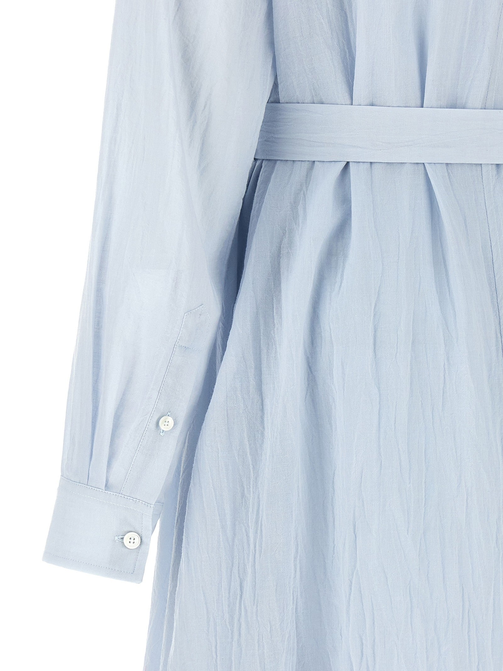 Toteme Belted Dress Blue