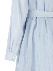 Toteme Belted Dress Blue