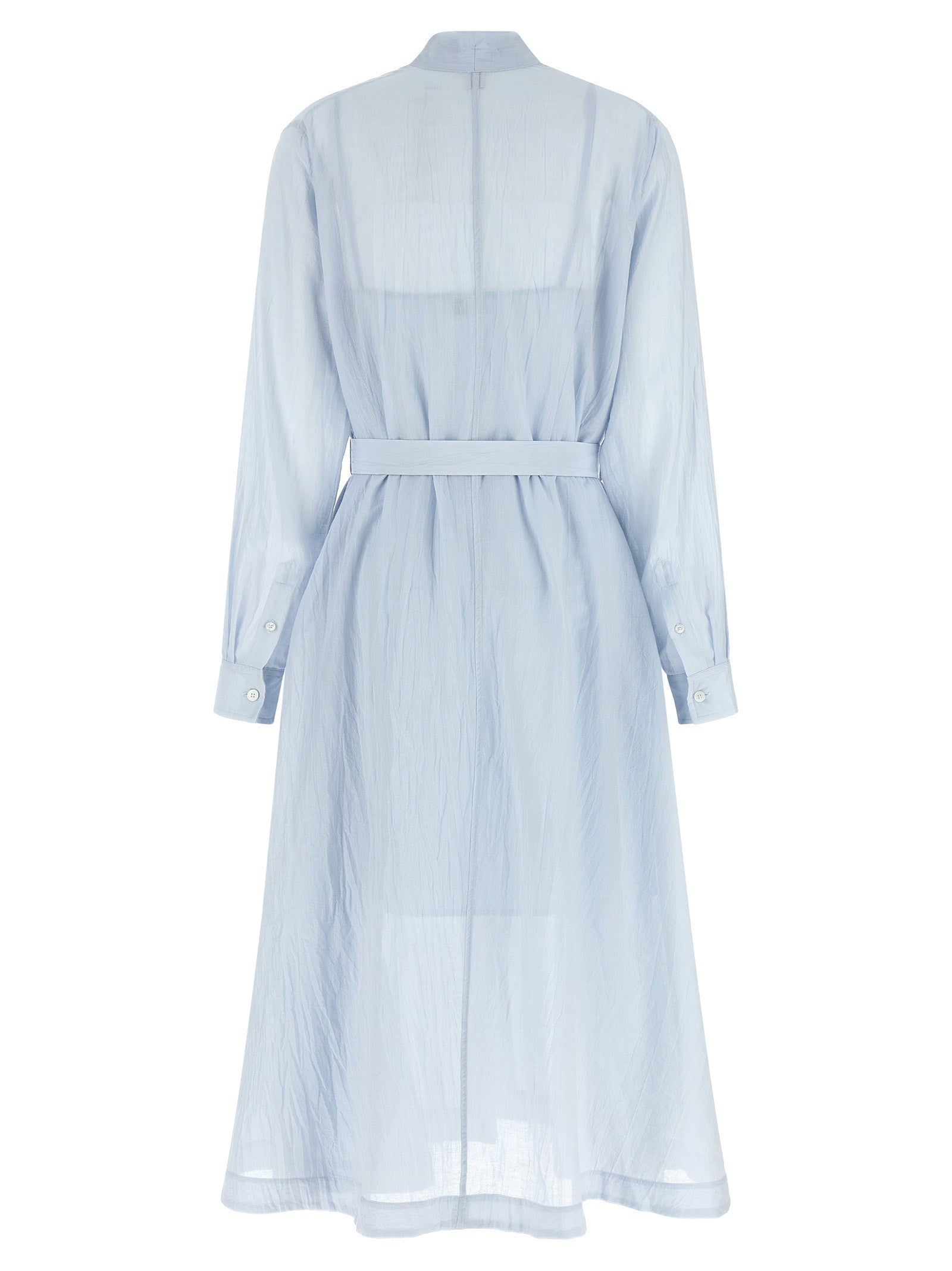 Toteme Belted Dress Blue