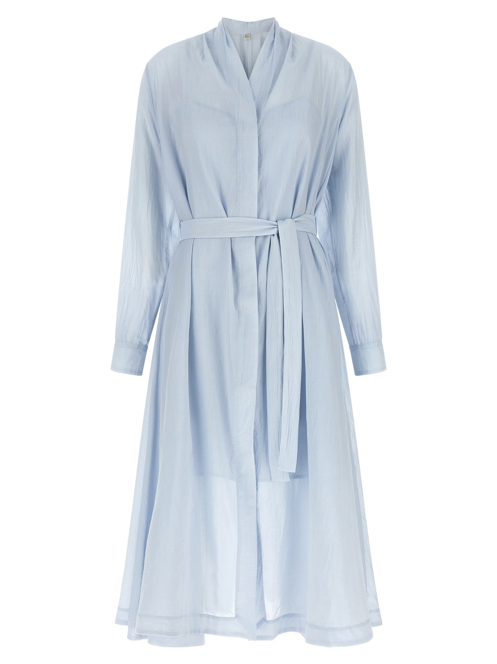 Toteme Belted Dress Blue