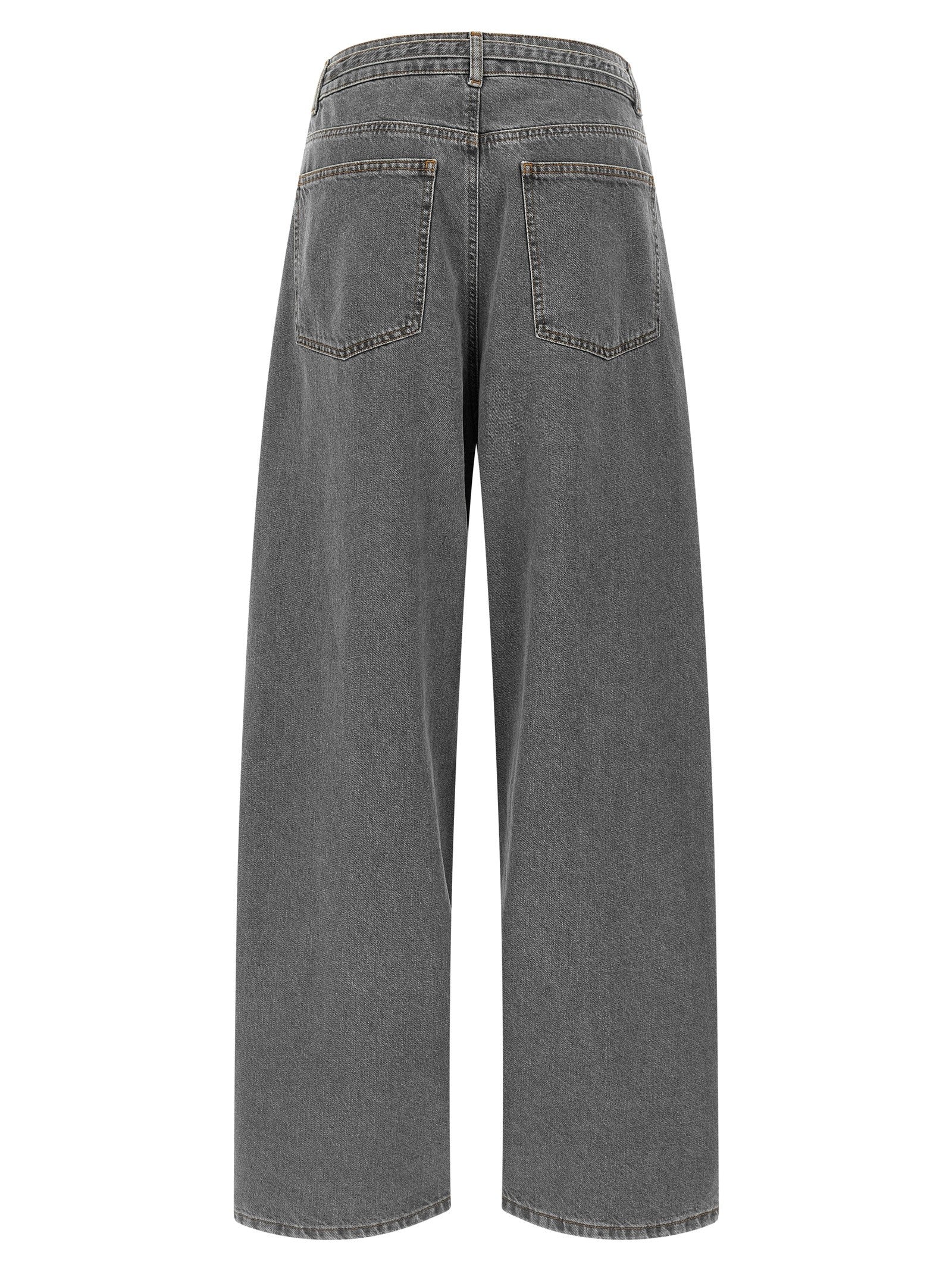 TWINSET Belted Jeans Grey
