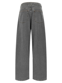 TWINSET Belted Jeans Grey