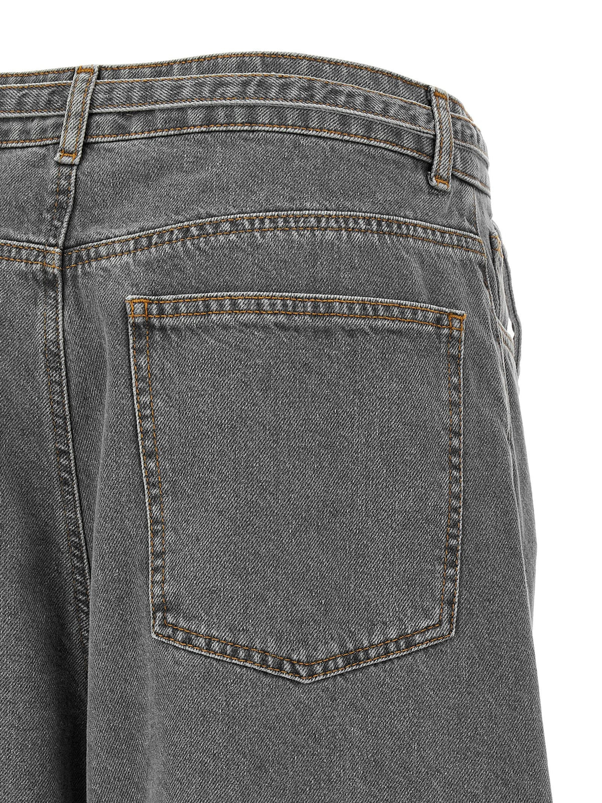 TWINSET Belted Jeans Grey