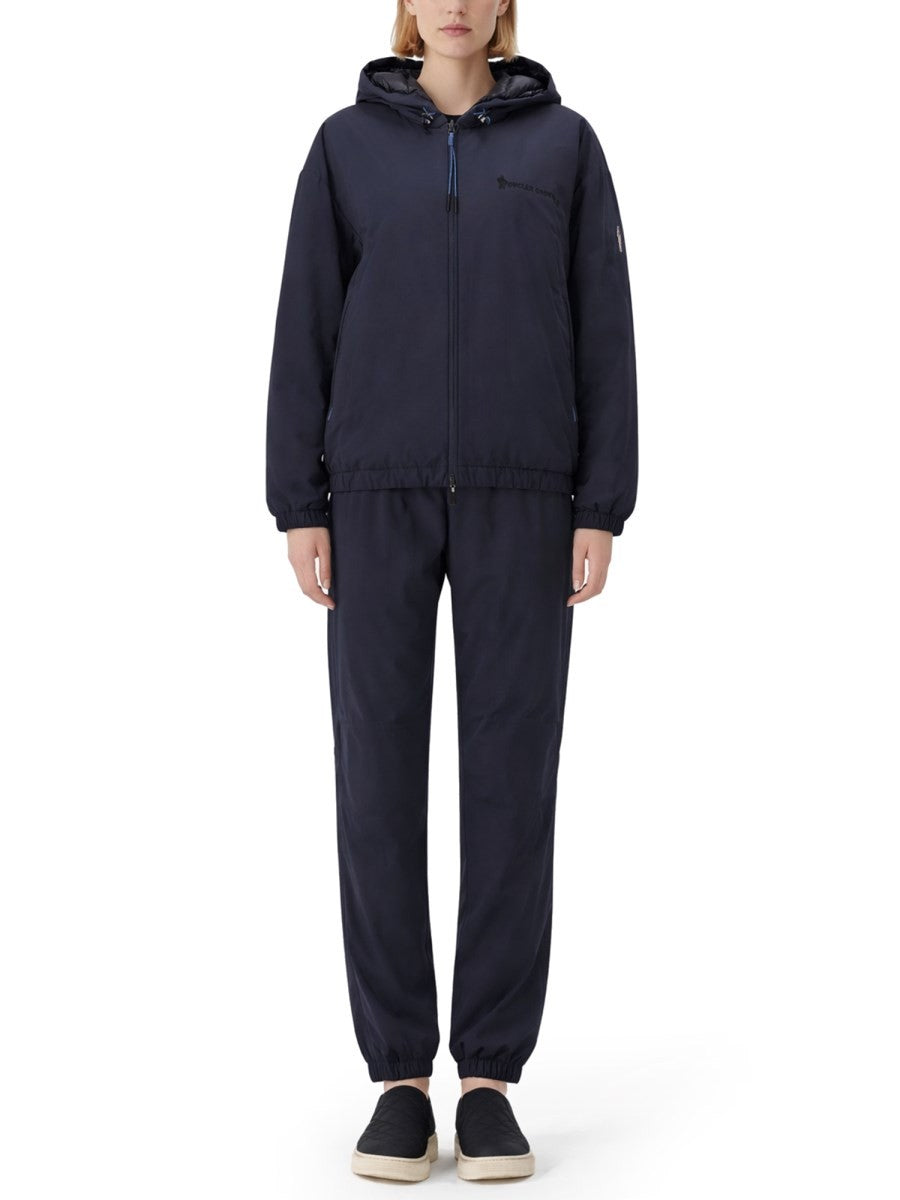 Moncler Grenoble Women's Belted Pants Blue, view 2